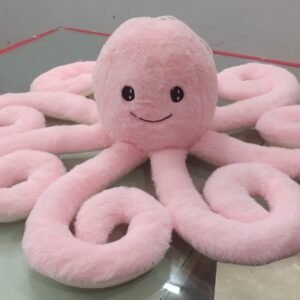Cute Pink Octopus Soft Toy