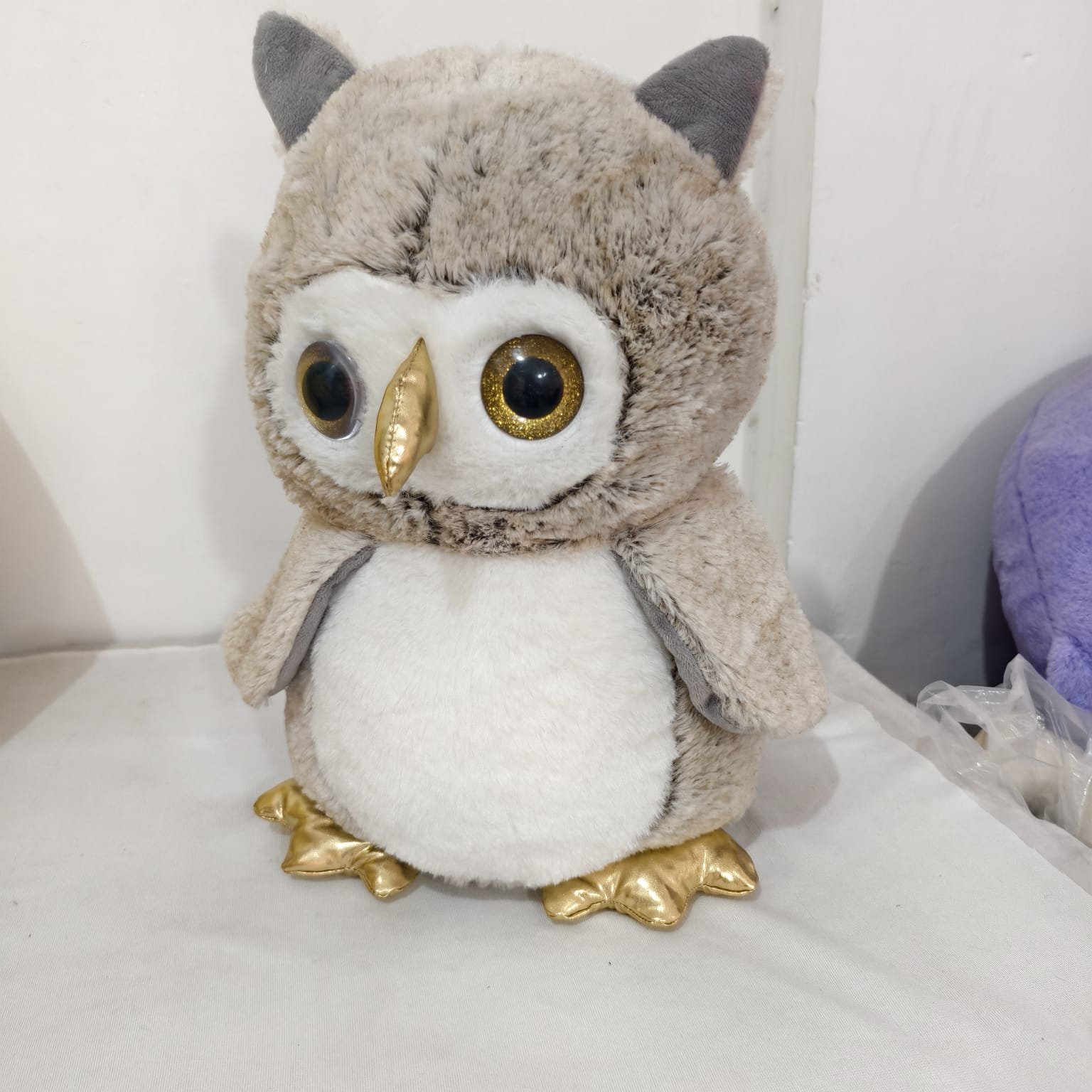 Cute Big Eyes Owl Soft Toy