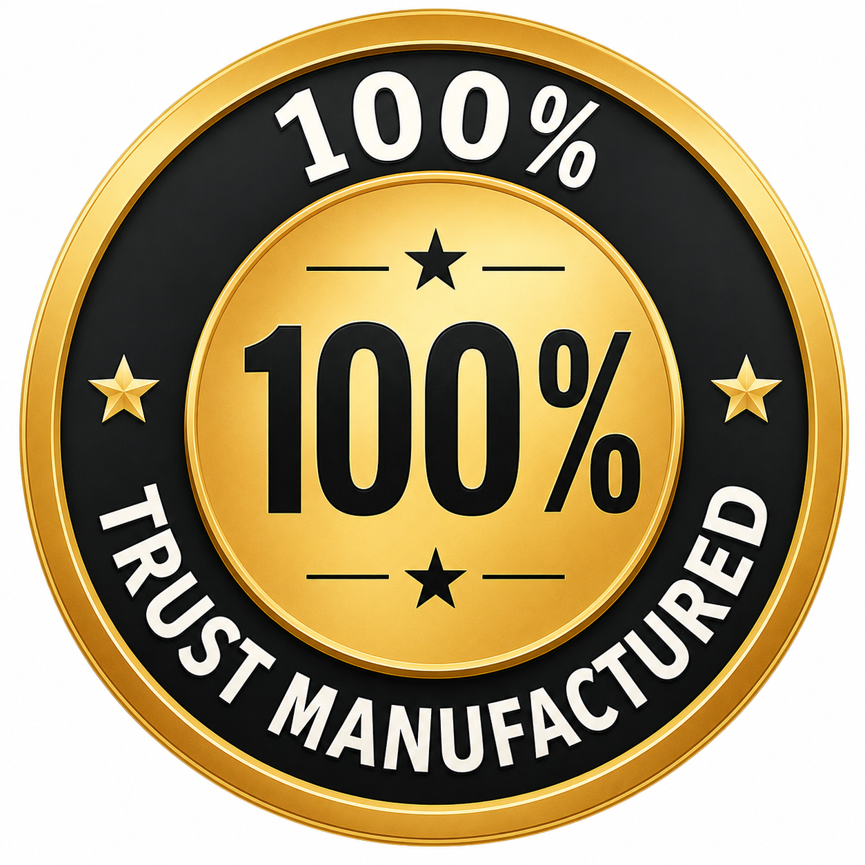 100% Trust Manufactured